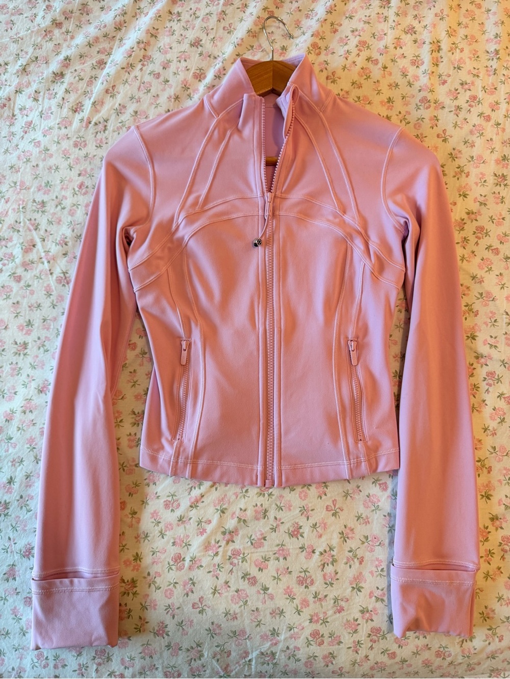 Lululemon Nulu Cropped Jacket In Vita Pink